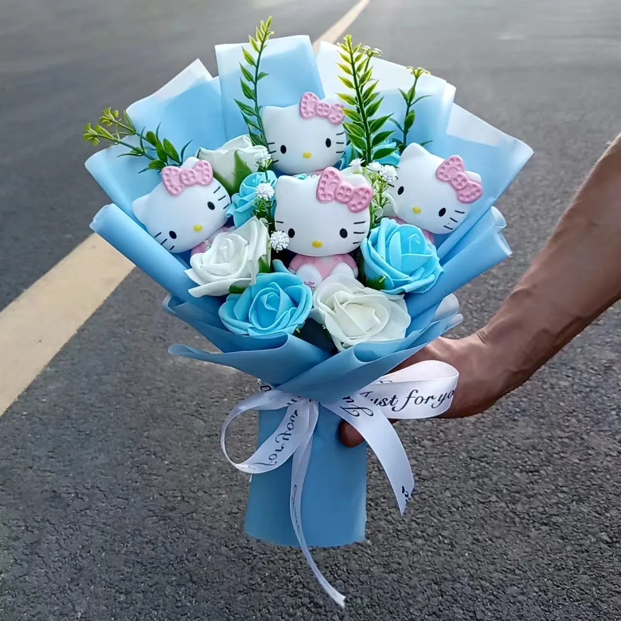 Bouquet peluche Hello Kitty