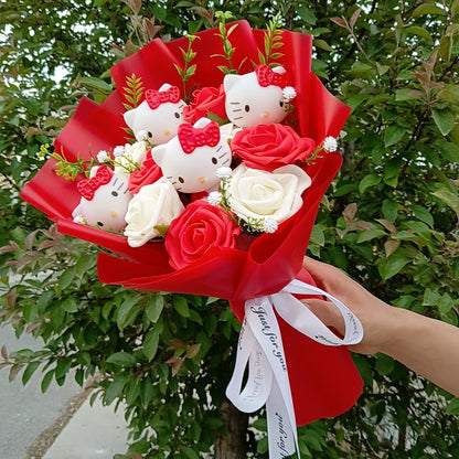 Bouquet peluche Hello Kitty