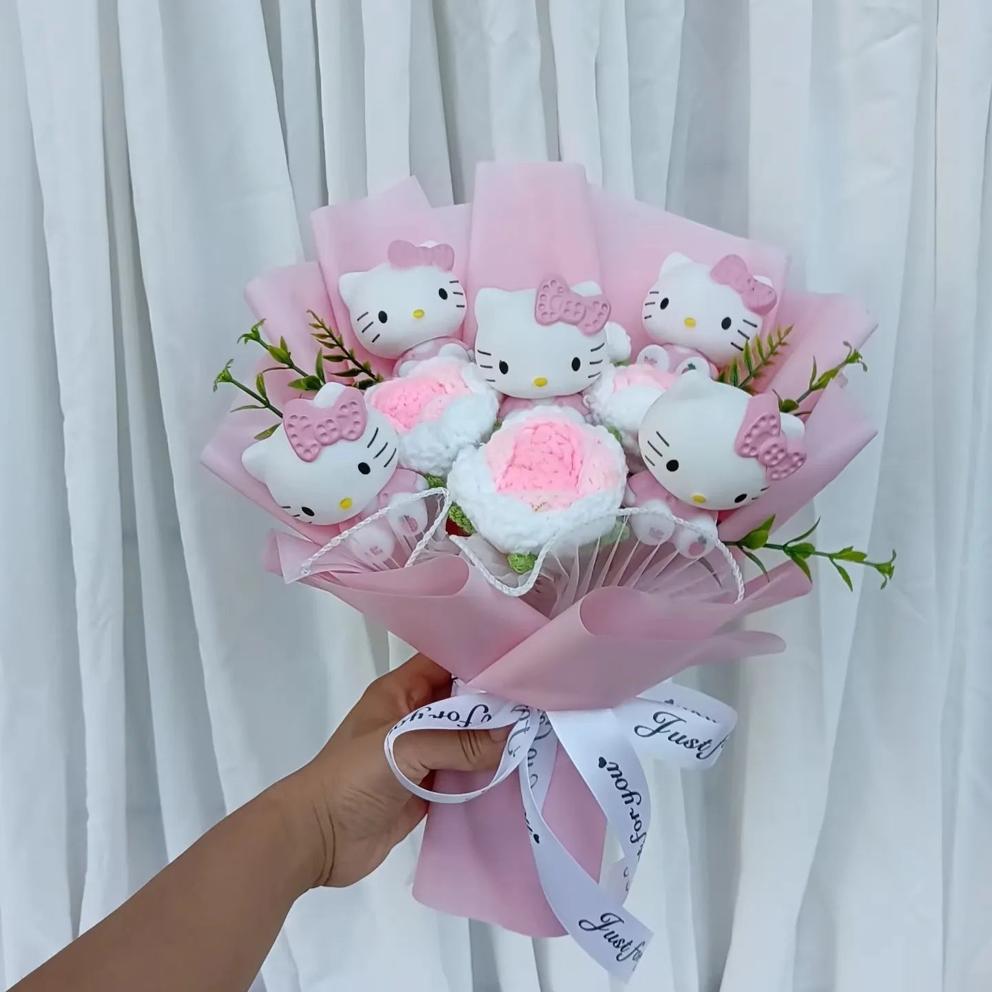 Bouquet peluche Hello Kitty