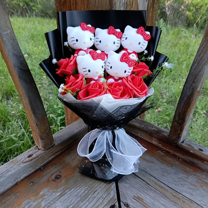 Bouquet peluche Hello Kitty