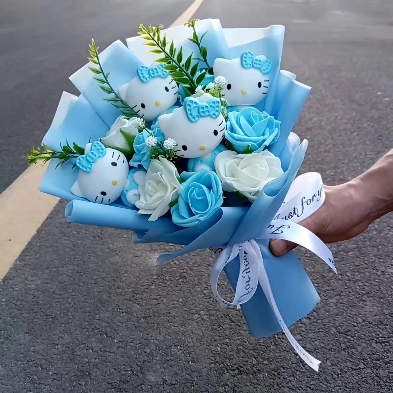 Bouquet peluche Hello Kitty