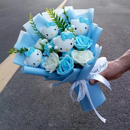 Bouquet peluche Hello Kitty