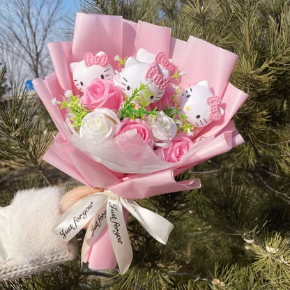 Bouquet peluche Hello Kitty